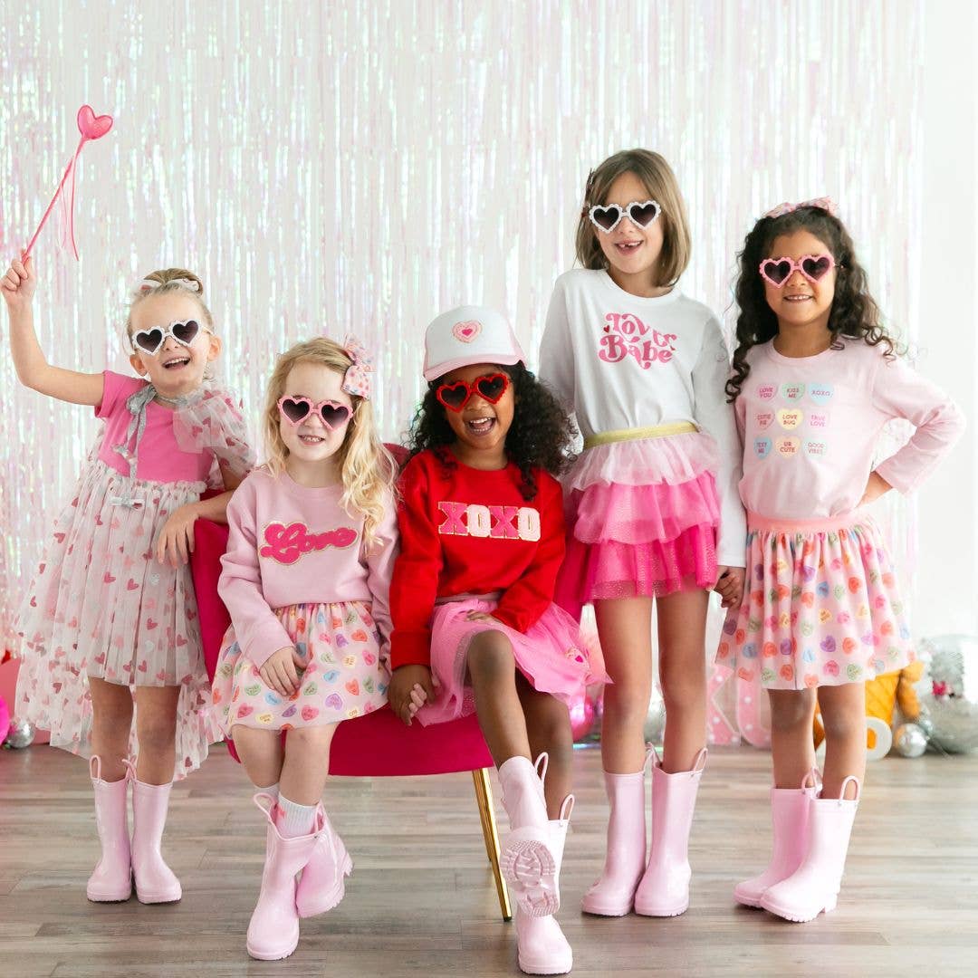 Glitter Heart Cape - Dress Up