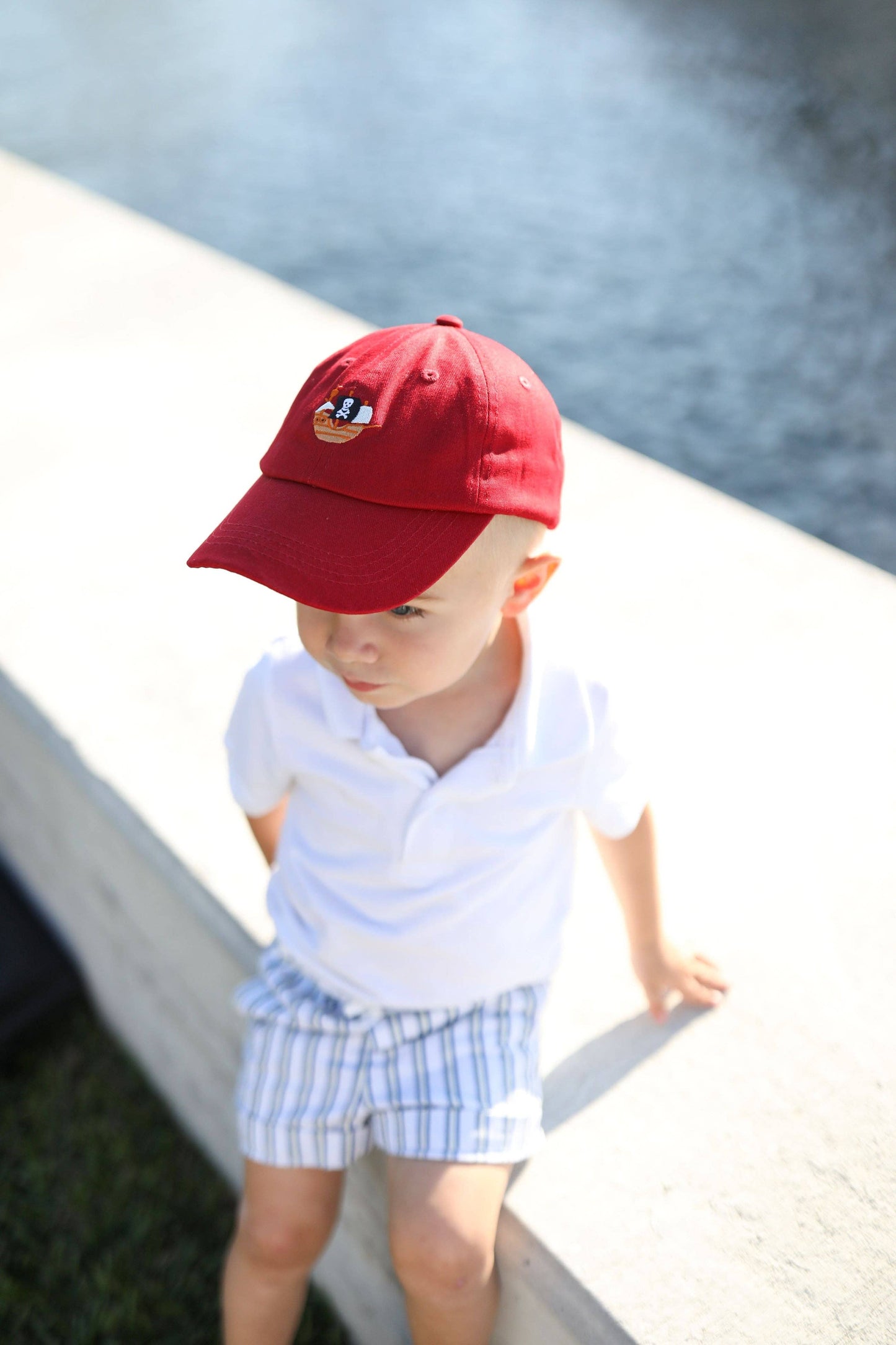 Pirate Ship Baseball Hat (Boys)