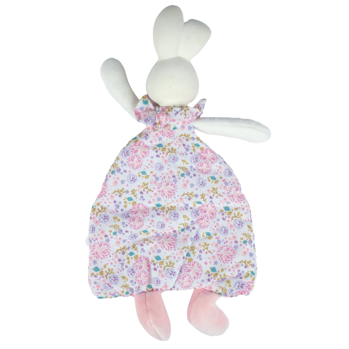 Havah the Bunny Flat Toy with Rubber Head Bunny