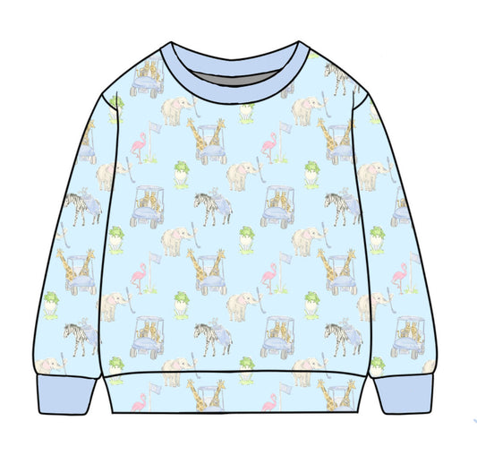 *PRE-ORDER* Campbell Crewneck- Wild on the Green