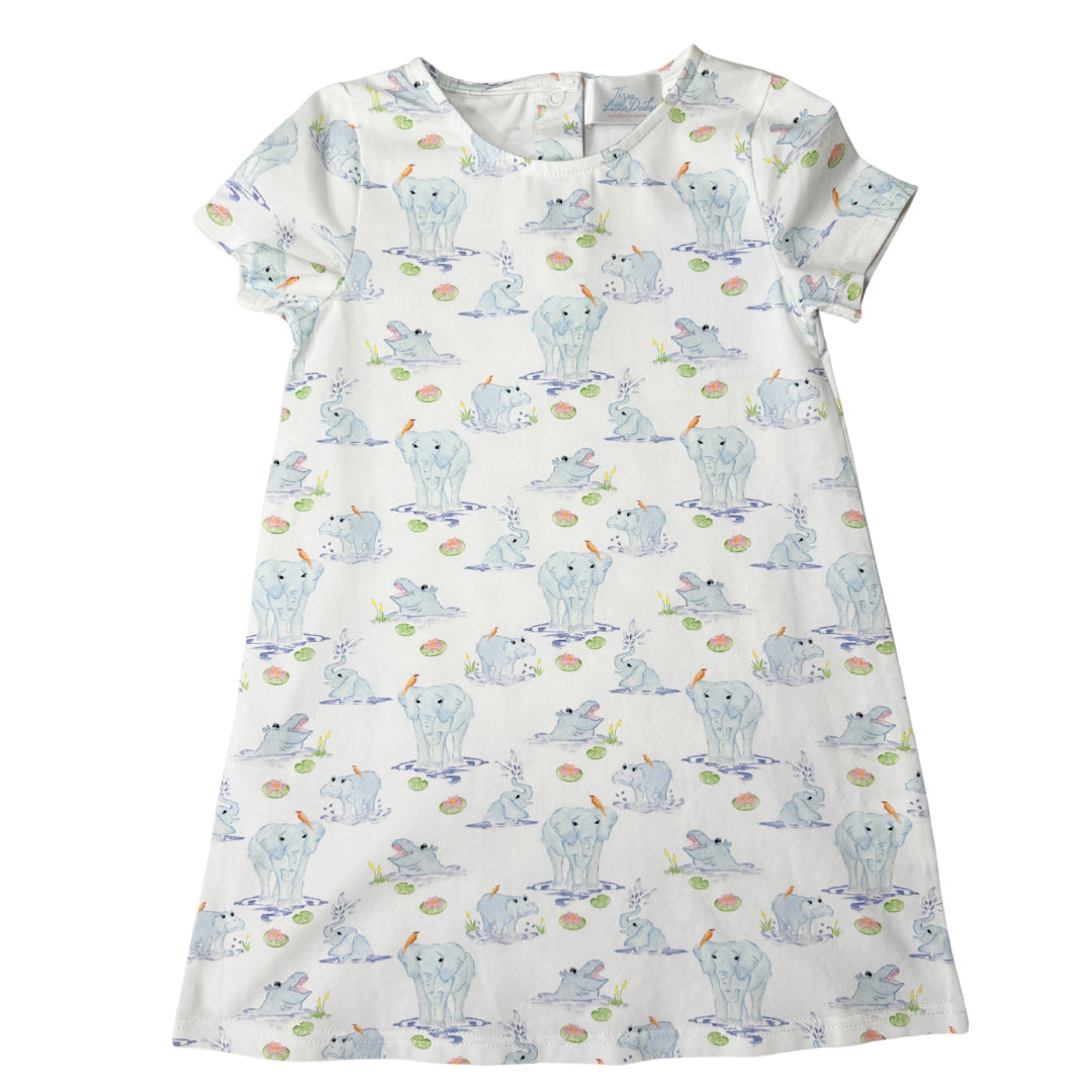 *PRE-ORDER* Charlotte Play Dress- Splish Splash Safari