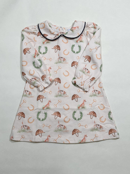 Dottie Dress- Piedmont Hunt Club (Northbridge Navy)