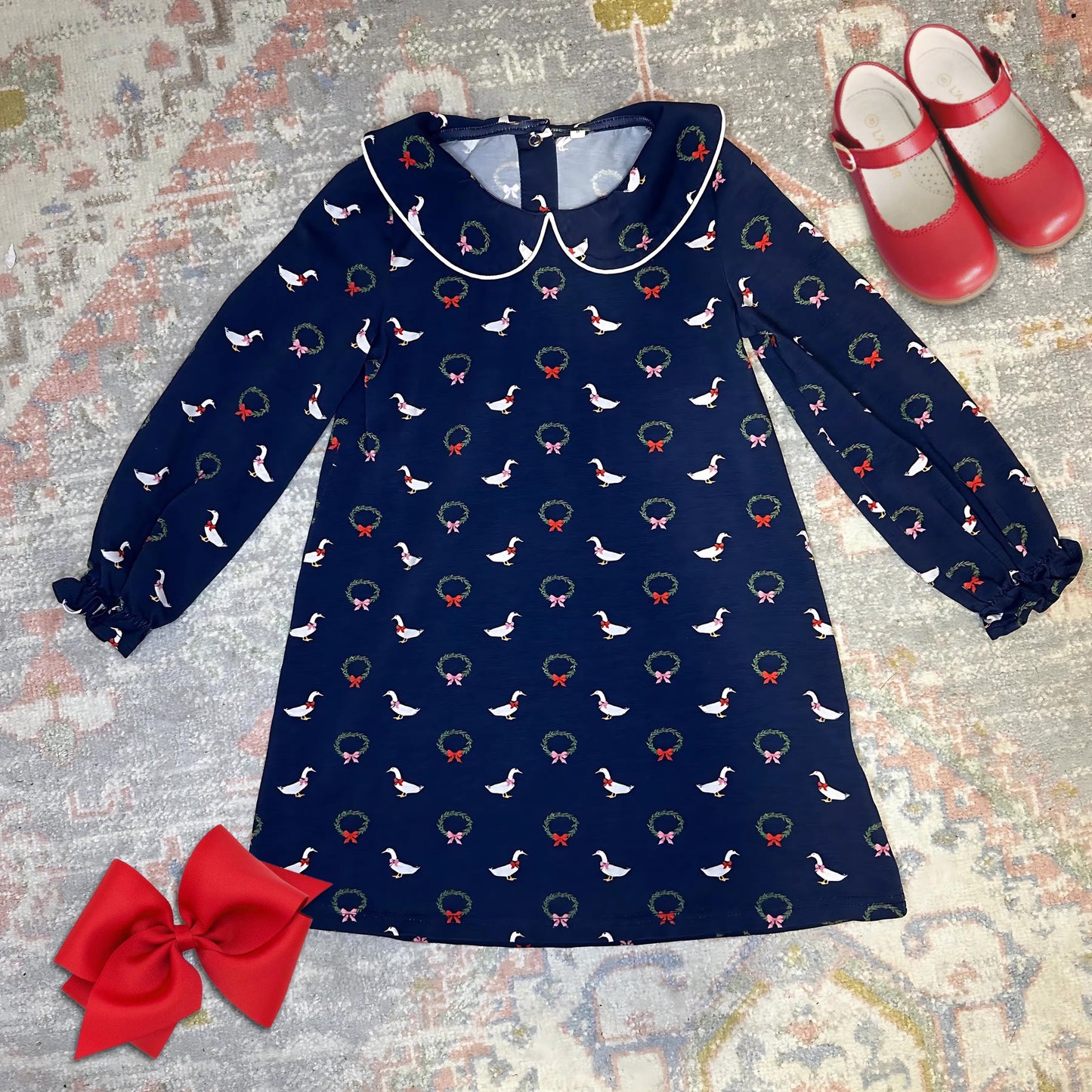 *PRE-ORDER* Caroline Dress- December Ducklings