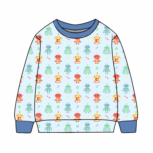 *PRE-ORDER* Campbell Crewneck- Robot Buddies