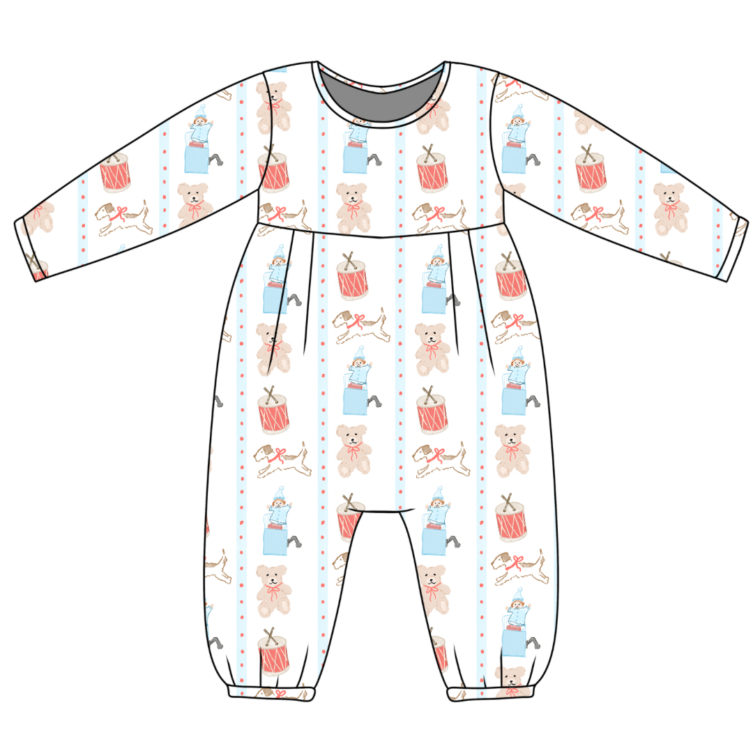*PRE-ORDER* James Romper- The Toymaker’s Parlor