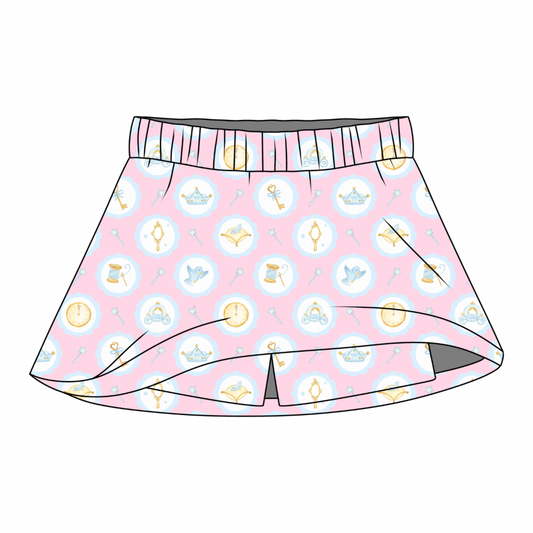 *PRE-ORDER* Sara Catherine Skort- Once Upon a Slipper