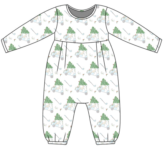 *PRE-ORDER* James Romper- Fairway Tinsel Club