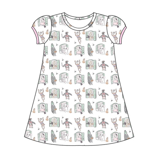 Winnie Play Dress- Boo at the Zoo