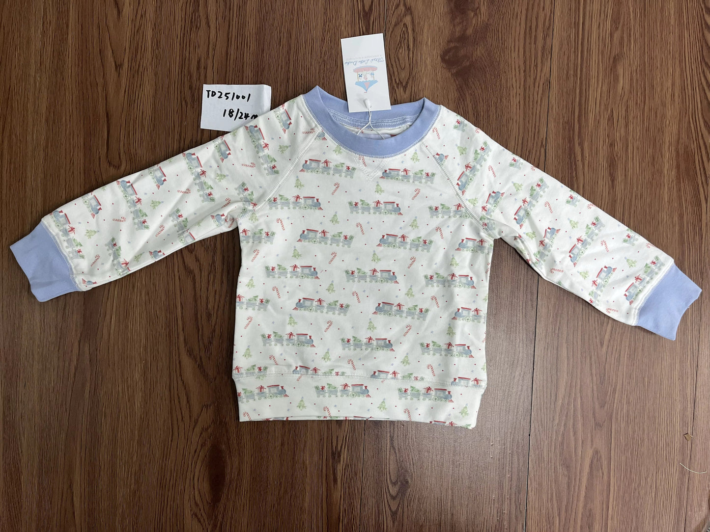 Campbell Crewneck- Hollyridge Express (Bayfield Blue)