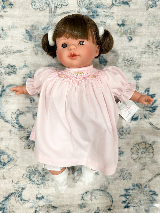 Sarah Brunette & Brown Eyes 15" Doll