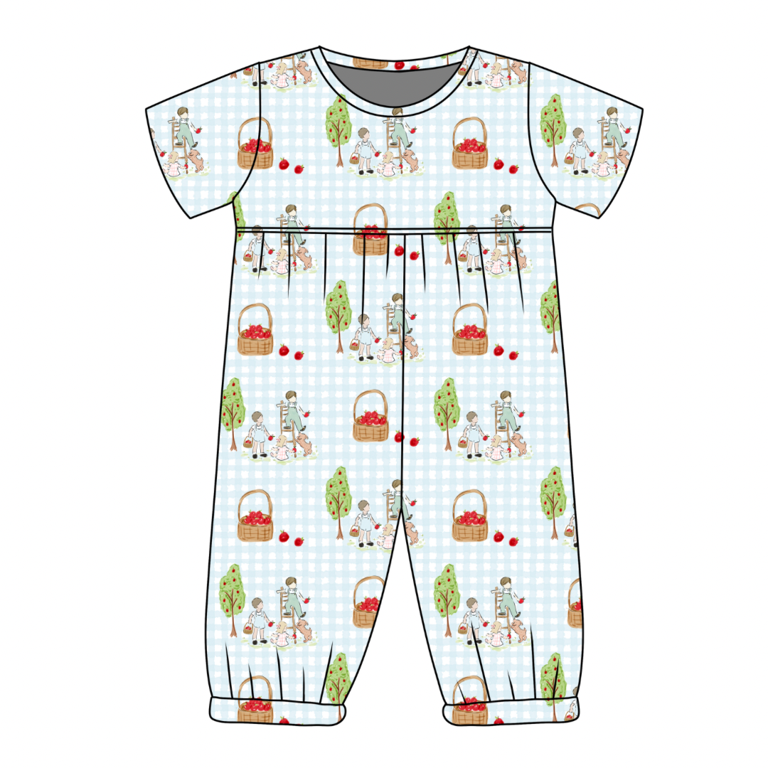 *PRE-ORDER* Sullivan Romper- Bushels of Fun