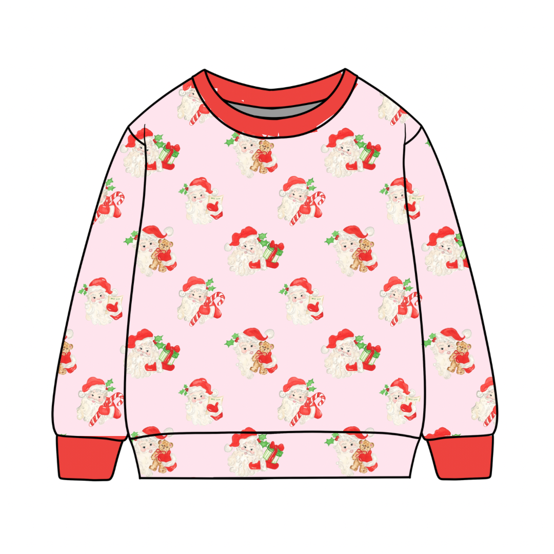 *PRE-ORDER* Campbell Crewneck- Gifts of Joy (Rutledge Red)