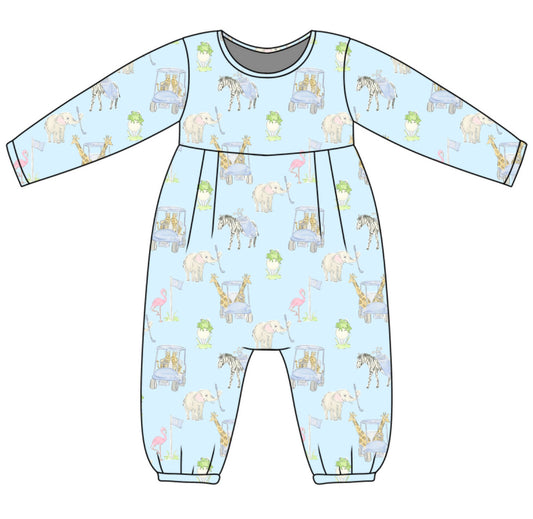 *PRE-ORDER* James Romper- Wild on the Green