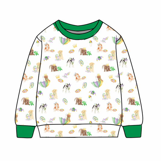 *PRE-ORDER* Campbell Crewneck- Mardi Paws