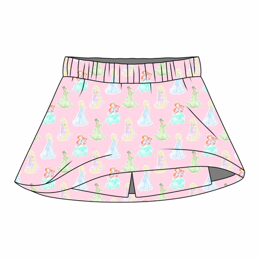*PRE-ORDER* Sara Catherine Skort- Princess Party