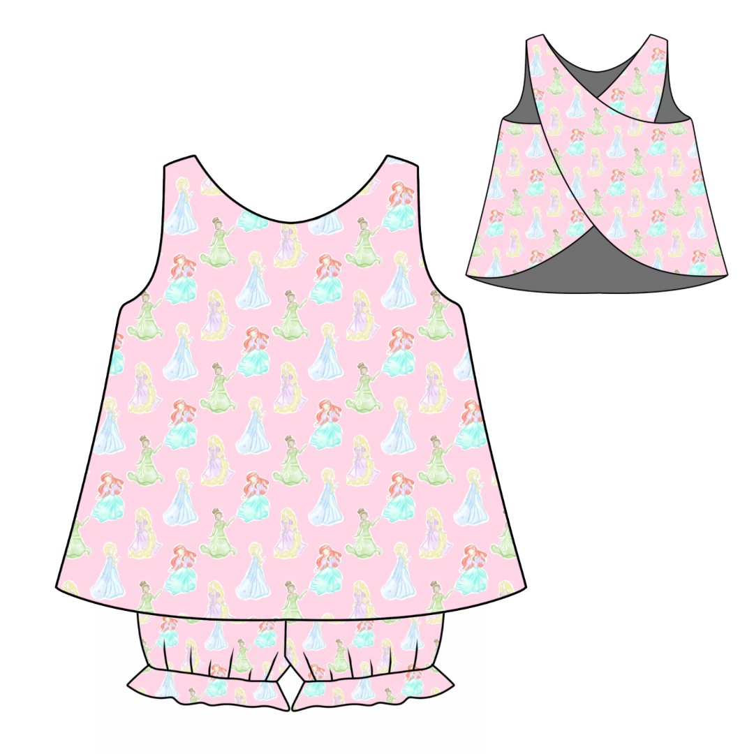 *PRE-ORDER* Brynn Bloomer Set- Princess Party