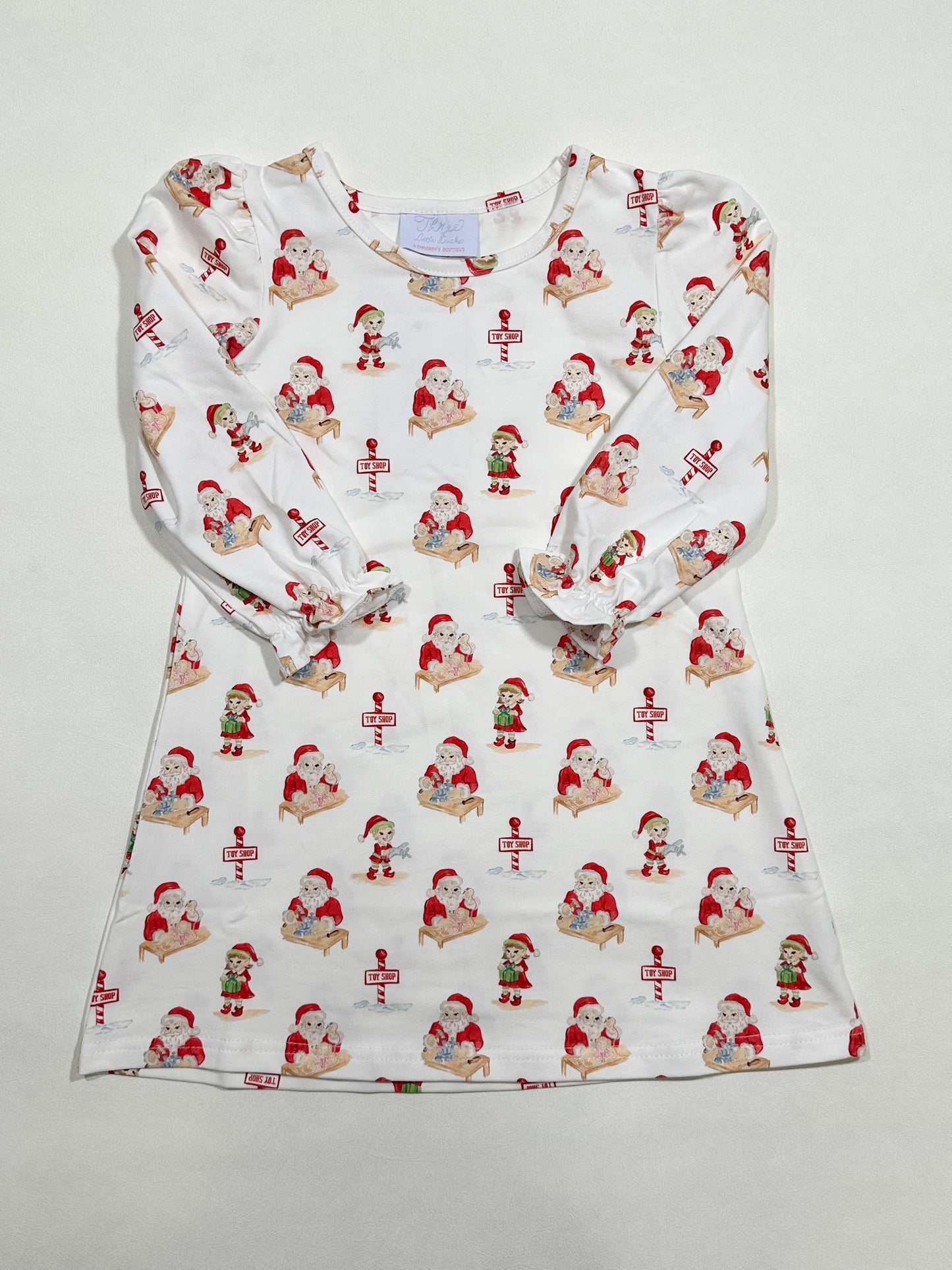 Charlotte Long Sleeve Play Dress- Kringle & Co.