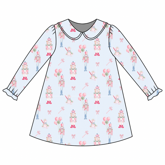*PRE-ORDER* Dottie Dress- Kingdom of Sweets (Pennington Bay Pink)