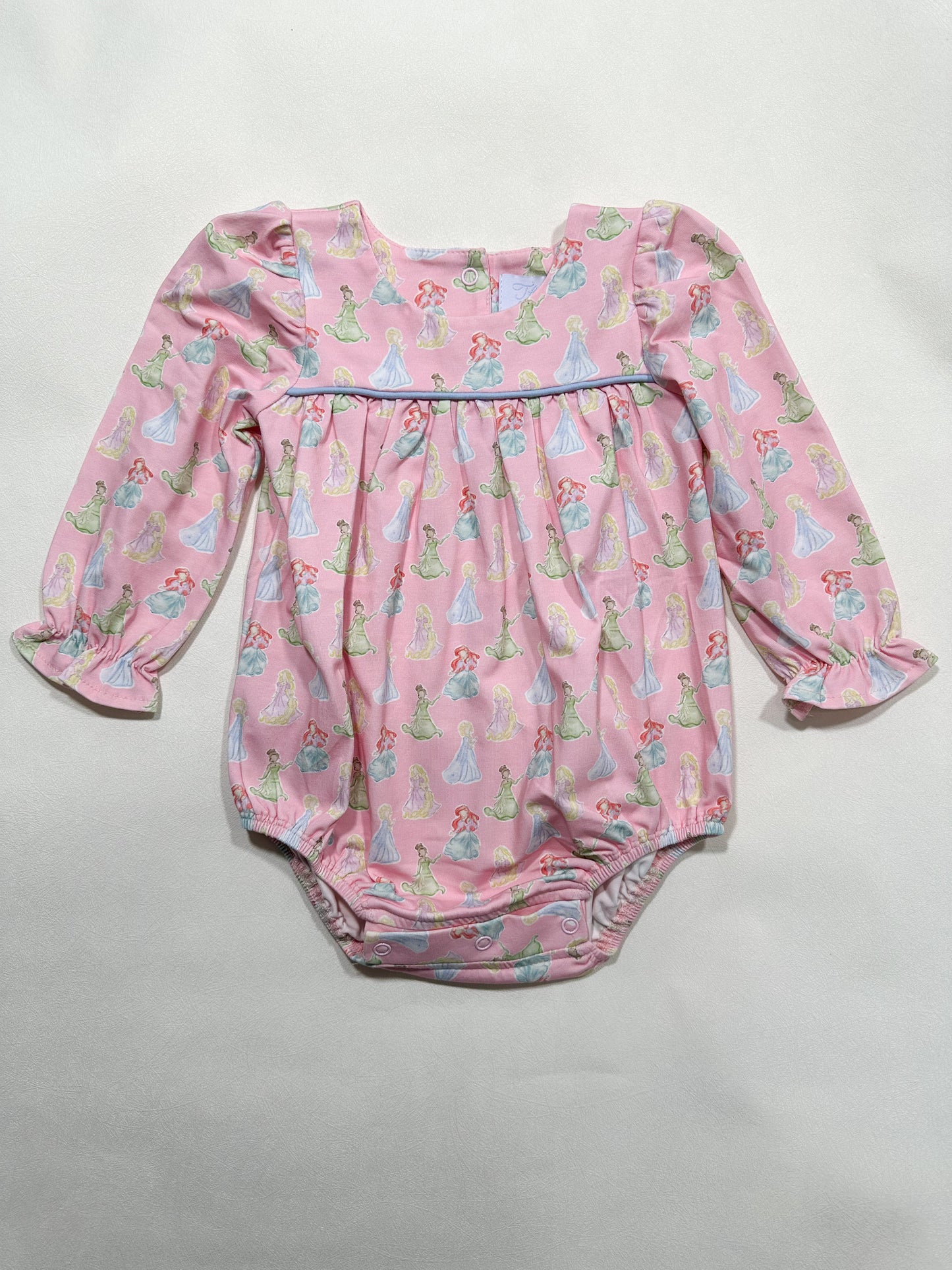 Abigail Long Sleeve Bubble- Princess Party