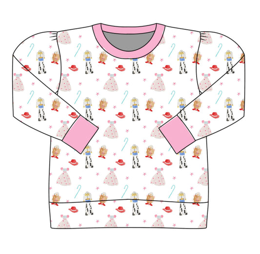 *PRE-ORDER* Campbell Crewneck- Sweetheart Corral