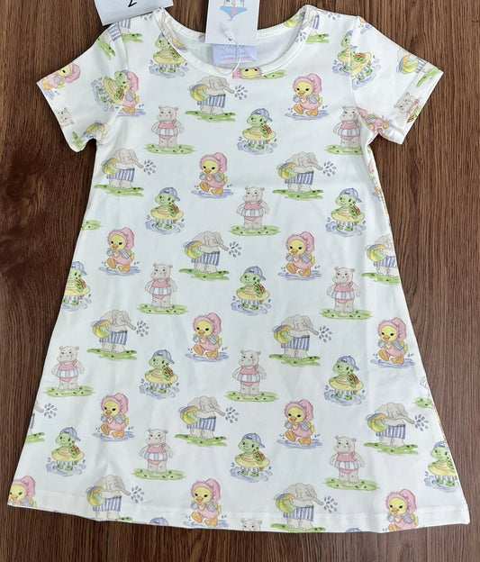 Charlotte Play Dress- Swim Club Social