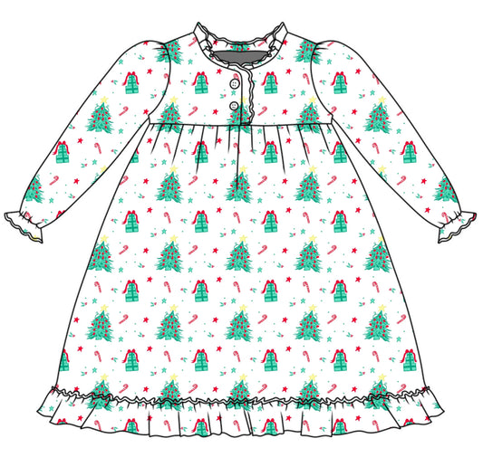 *PRE-ORDER* Noelle Gown- Classic Christmas