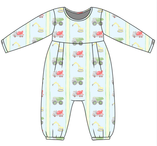 *PRE-ORDER* James Romper- Under Construction