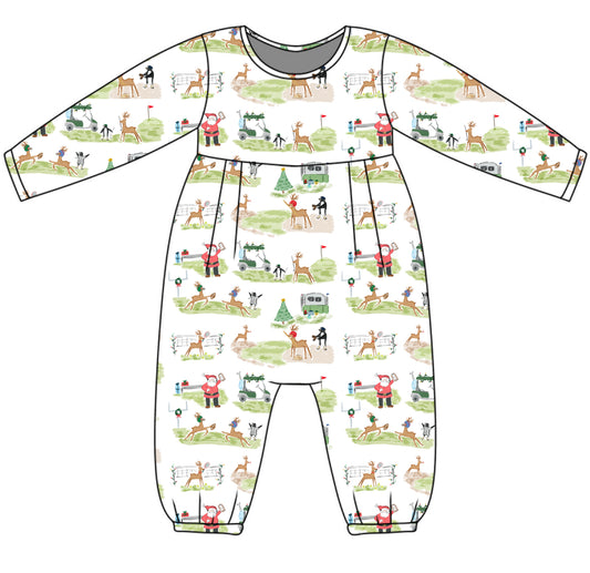 *PRE-ORDER* James Romper- Reindeer Games