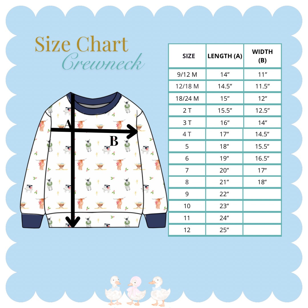 *PRE-ORDER* Campbell Crewneck- Cinderelly Cinderelly