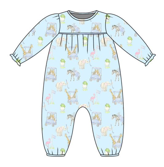 *PRE-ORDER* Ruthie Romper- Wild on the Green