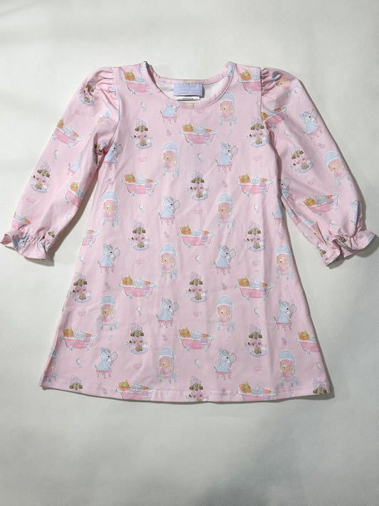 Charlotte Long Sleeve Play Dress- Pawfectly Pampered