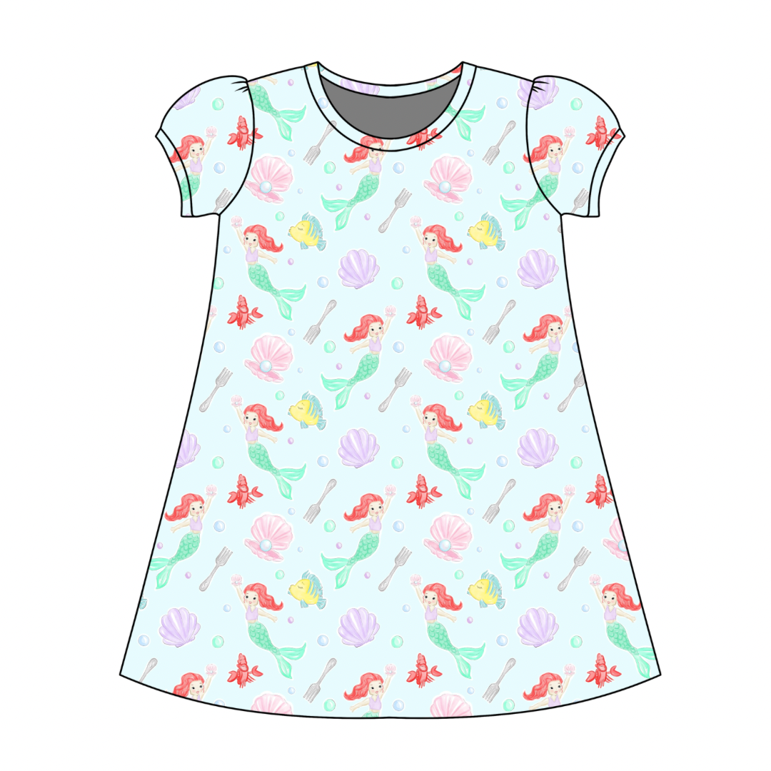 *PRE-ORDER* Winnie Play Dress- Mermaid’s Treasure