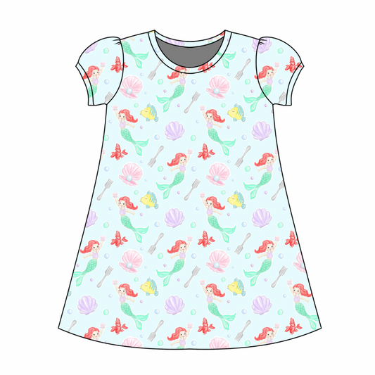 *PRE-ORDER* Winnie Play Dress- Mermaid’s Treasure
