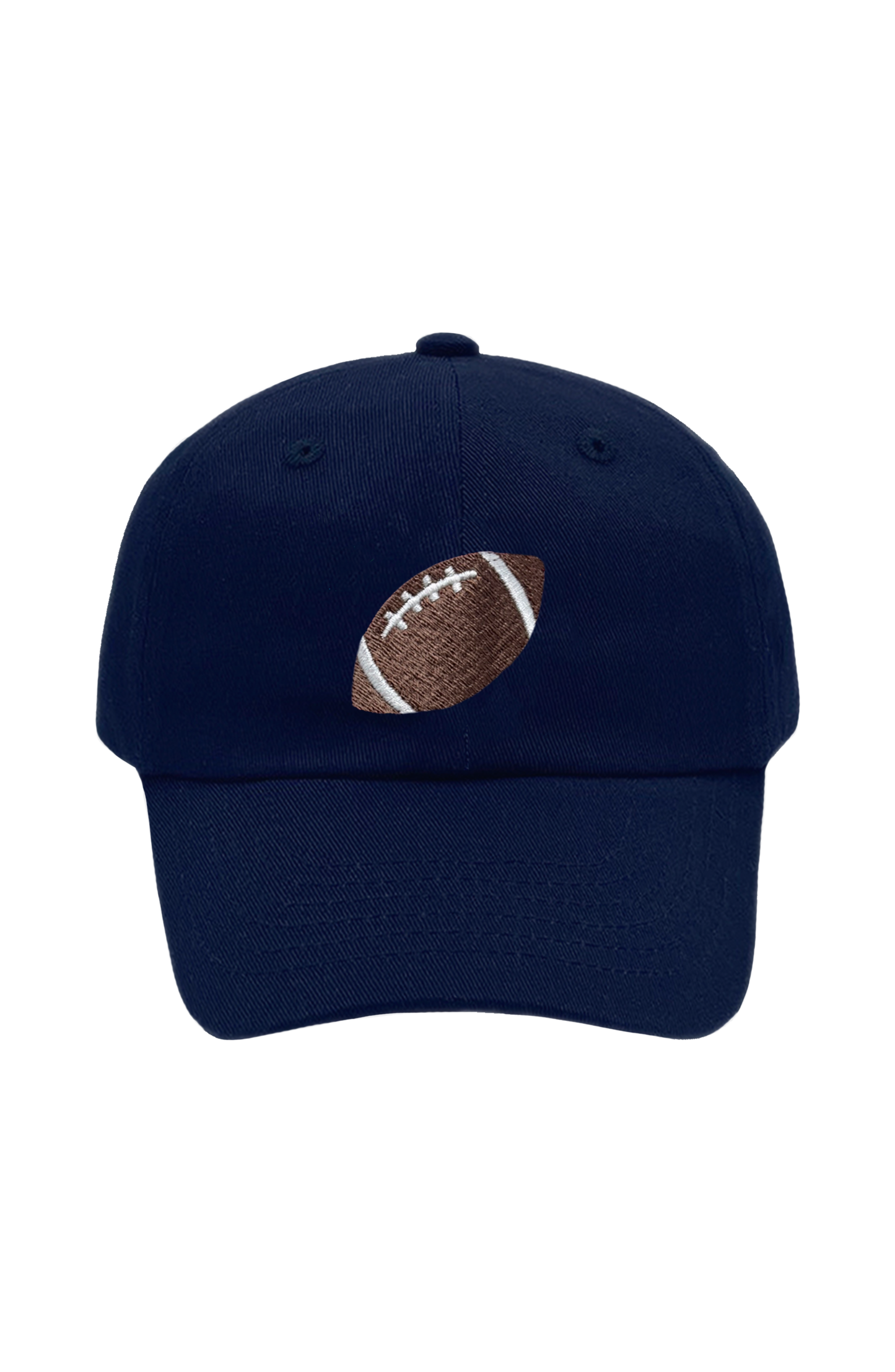 Navy Football Baseball Hat (Baby, Youth)