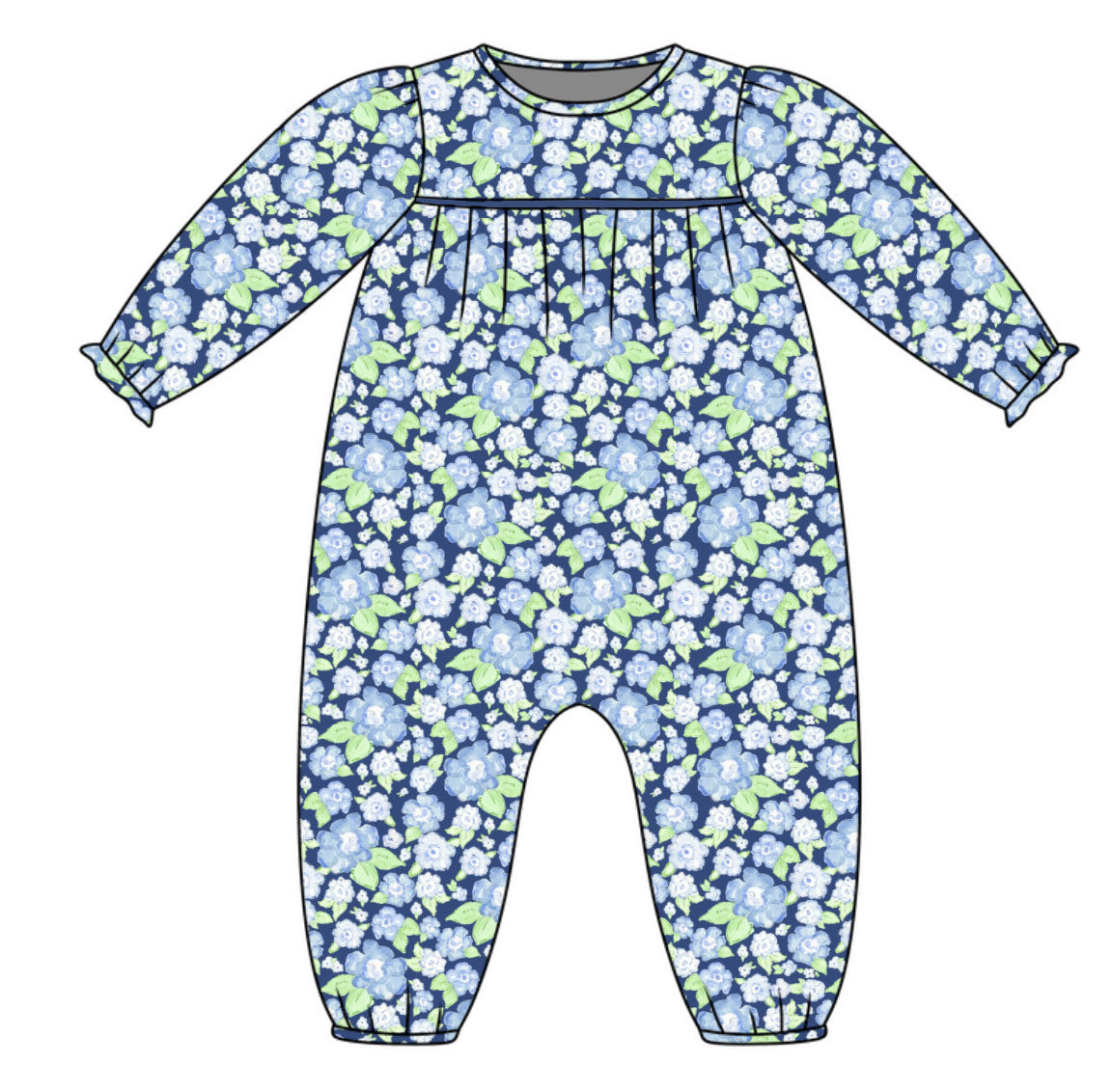 *PRE-ORDER* Ruthie Romper- Covington Park Floral