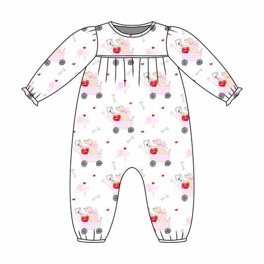 *PRE-ORDER* Ruthie Romper- Puppy Post