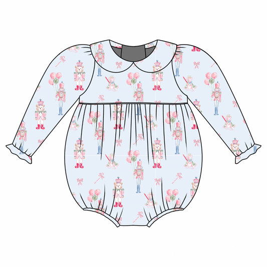 *PRE-ORDER* Bridget Long Sleeve Bubble- Kingdom of Sweets (Pennington Bay Pink)