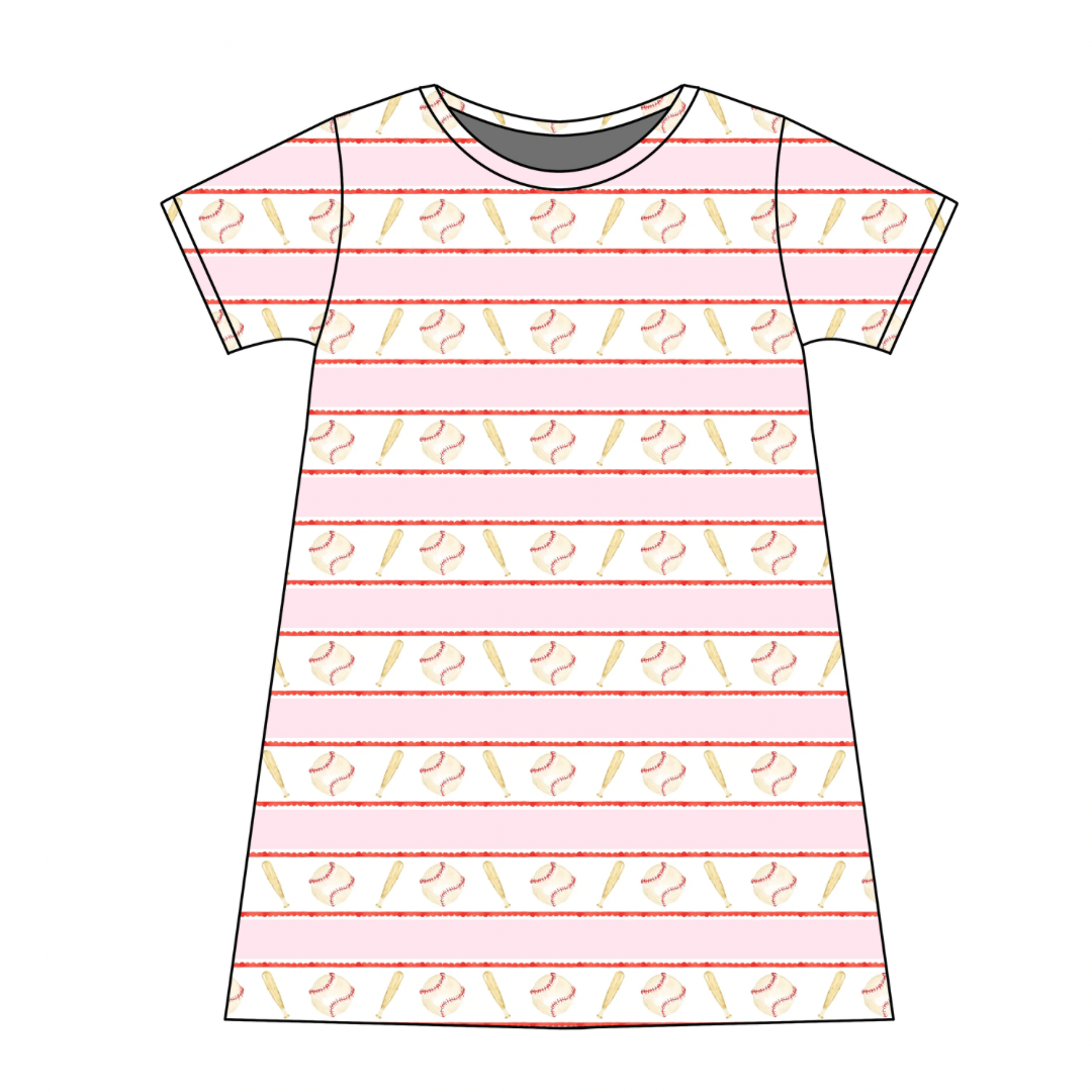 Charlotte Play Dress- Rockford Peaches