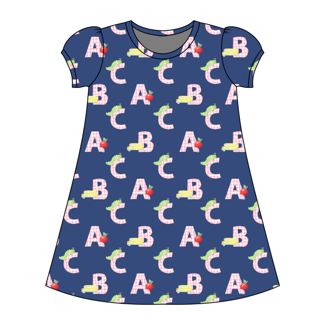 *PRE-ORDER* Winnie Play Dress- ABC Academy