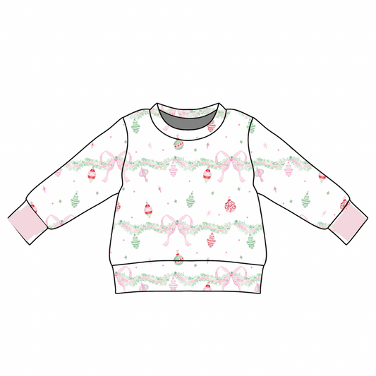 *PRE-ORDER* Blake Crewneck- Sugarplum Ornaments