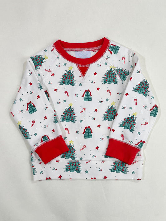 Campbell Crewneck- Classic Christmas (Rutledge Red)