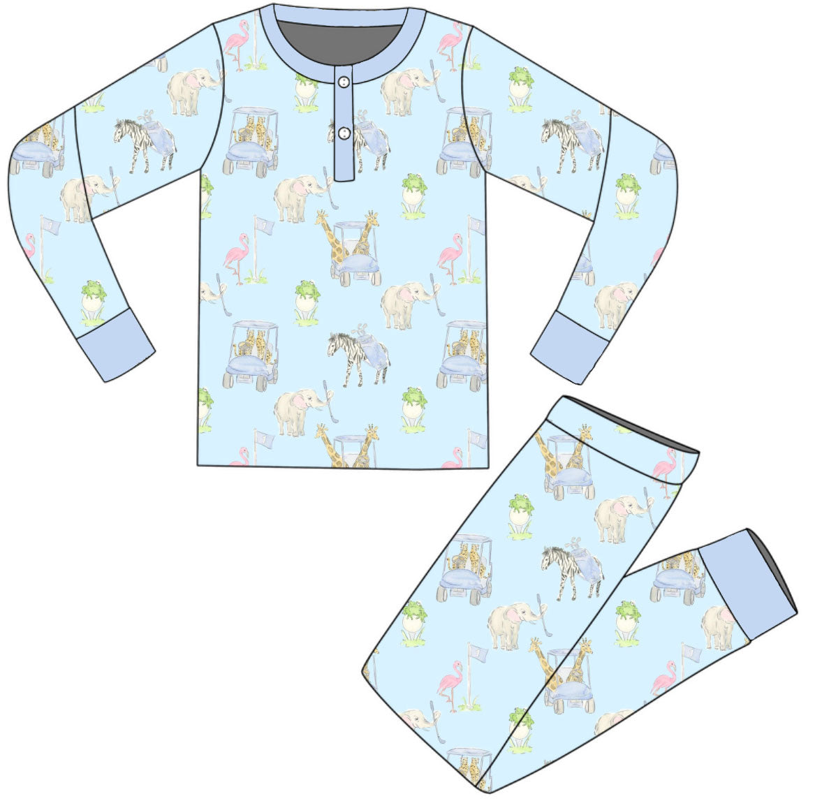*PRE-ORDER* Sloane Lounge Set- Wild on the Green