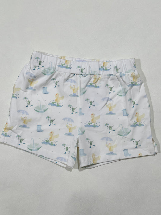 Stafford Shorts- Rainy Day Ducks