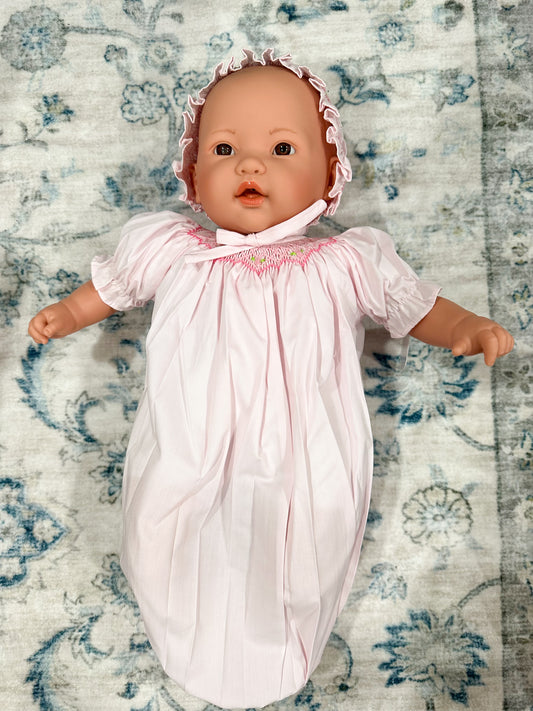 Claire Brown Eye Bald 18" Baby Doll