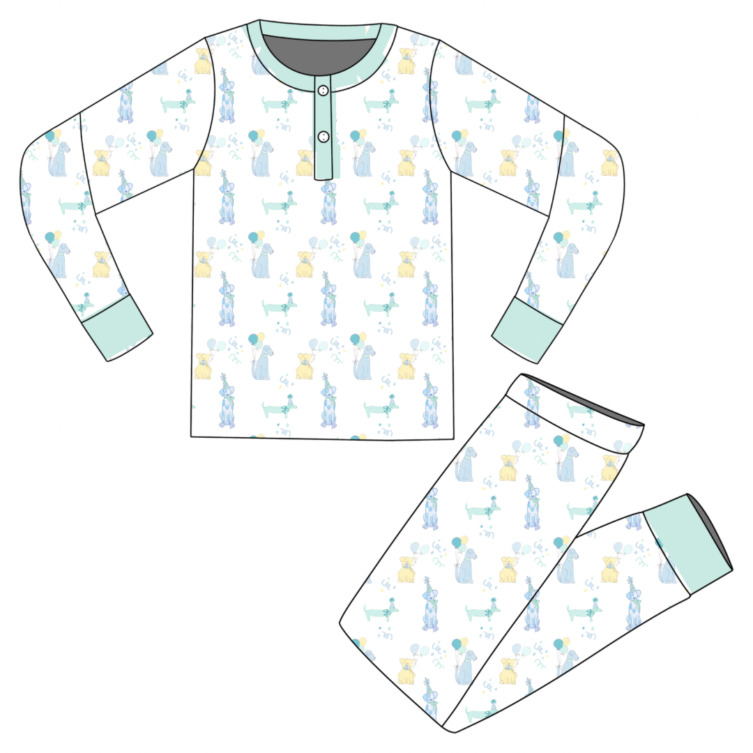 Sloane Sleep Set- Pawty Pups