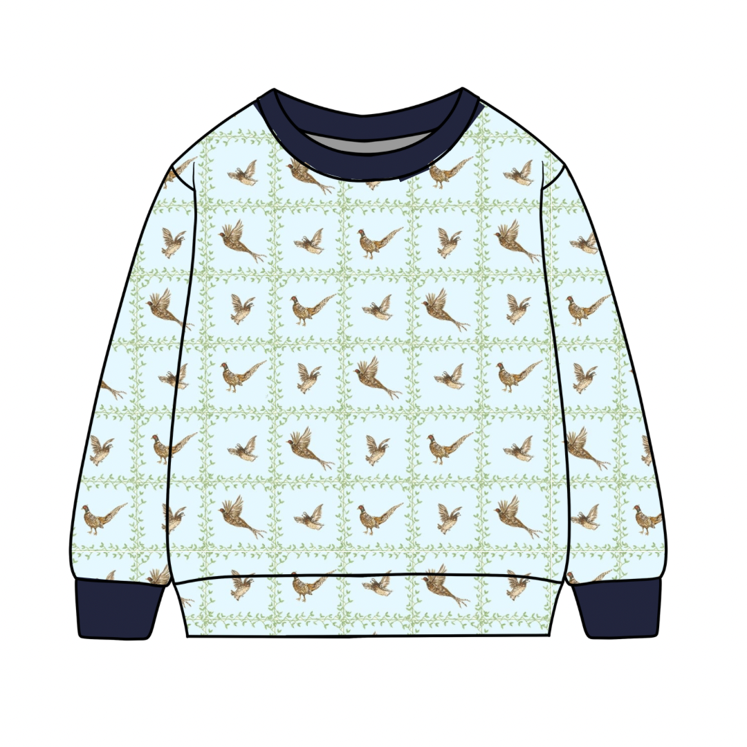 *PRE-ORDER* Campbell Crewneck- Fernhill Flight