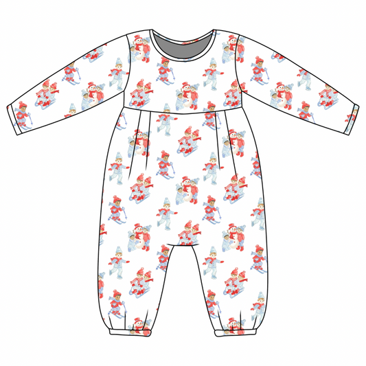 *PRE-ORDER* James Romper- Snow Much Fun