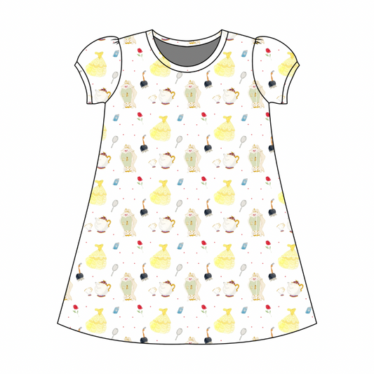 *PRE-ORDER* Winnie Play Dress- Tale as Old as Time
