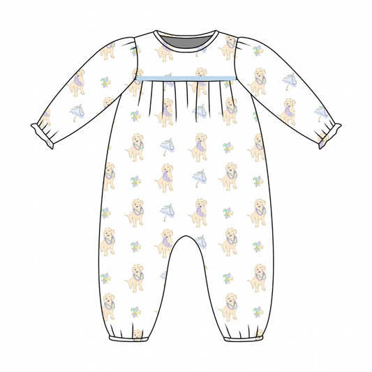 *PRE-ORDER* Ruthie Romper- Parade of Pups