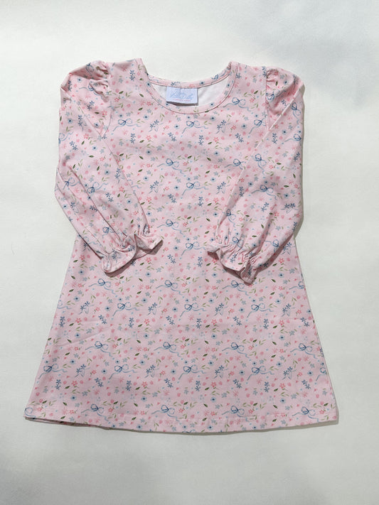 Charlotte Long Sleeve Play Dress- Mabry Park Floral